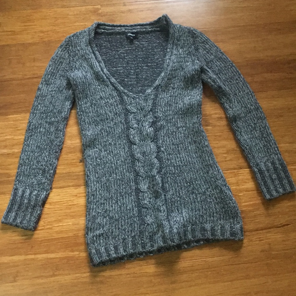 Express Gray Sweater / Sweater Dress
